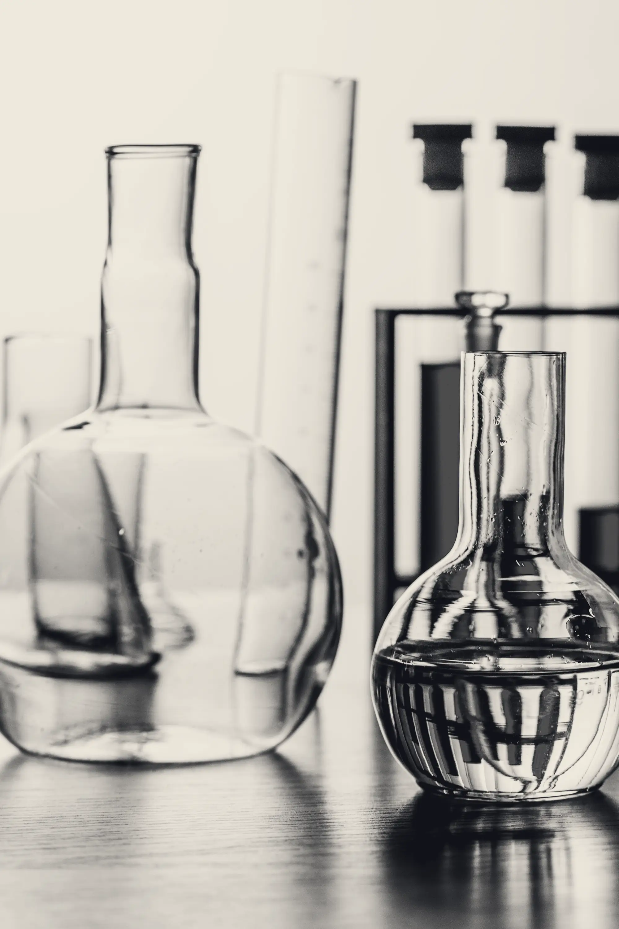 Laboratory flasks